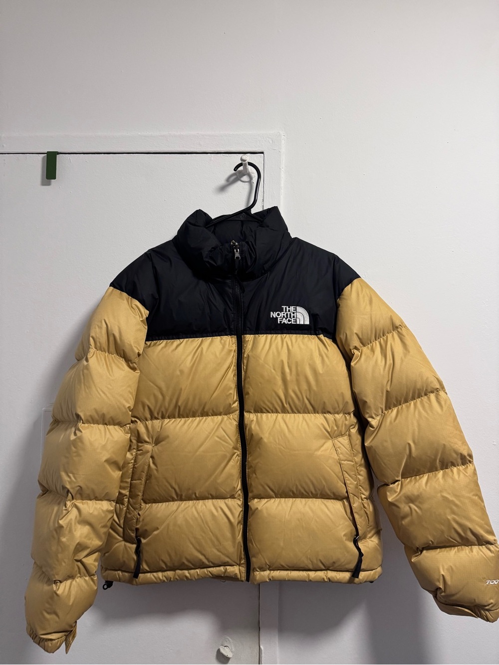 The North Face Men’s Yellow and Black Puffer Jacket